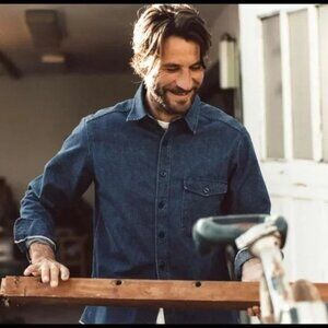 👕 Taylor Stitch Cash Shirt Selvedge Denim 38